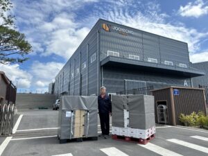 Reusable pallet cover targets stretch-film waste