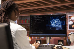 Selective automation keeps humans in the AI learning loop